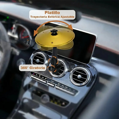 Mini platillo de batería para coche con rotación 360 grados y trayectoria esférica ajustable